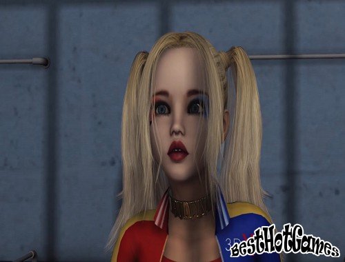 蝙蝠侠乱搞硬哈雷奎恩在监狱里