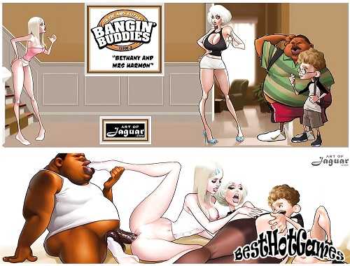 克莱德和鲁弗斯Bangin好友贝瑟尼和哈蒙太太