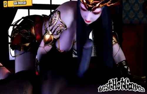 美杜莎女王第 2 部分 - 黑雞巴