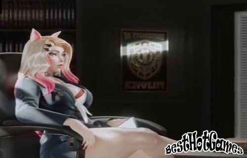 一個粉紅色頭髮的可愛女孩操了一個黑雞巴併吞下了很多精子