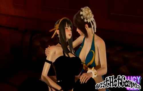 春麗和尤爾的戰鬥之後，他們開始更深入地了解彼此的高潮