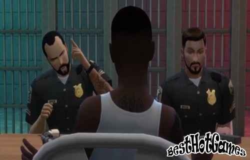 兩名警察在囚犯面前與他的女友發生性關係