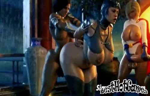 Ultra Realistic 3D Sex Gameplay - Compilation of Monster Futanari Cocks