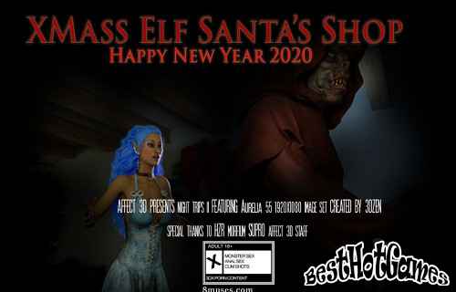 聖誕精靈聖誕老人的商店