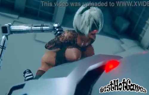 Nier 自動機 - 2B 透過 Android 獲得陰道服務